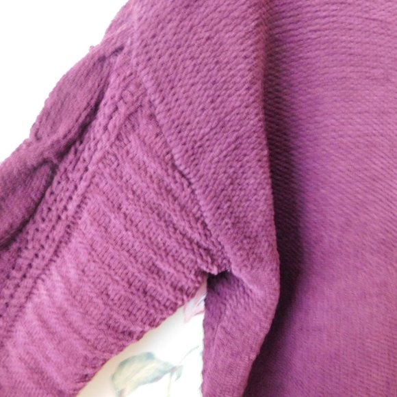 🔮 Twilight Purple Chenille Sweater - Picture 7 of 7